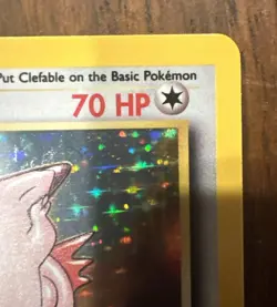 Pokemon TCG Clefable Holo Unlimited Rare Card Jungle Base Set 1/64 - Image 4