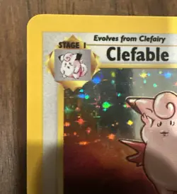 Pokemon TCG Clefable Holo Unlimited Rare Card Jungle Base Set 1/64 - Image 5