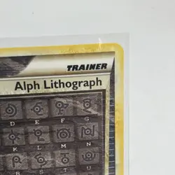 2010 POKEMON UNDAUNTED ALPH LITHOGRAPH #THREE NM TRAINER Card RARE - Image 3