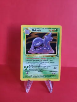 Pokemon Karte/card - Sleimok Muk 13/62 - Fossil Holo - Very Good+ - Image 1