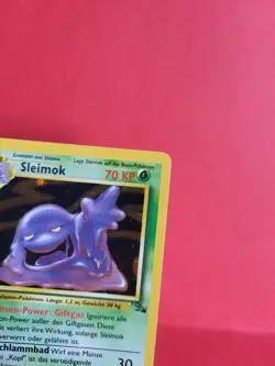 Pokemon Karte/card - Sleimok Muk 13/62 - Fossil Holo - Very Good+ - Image 3