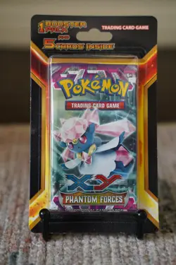 Pokemon TCG XY Phantom Force Blister Booster Pack + 5 Bonus Cards Factory Sealed - Image 1