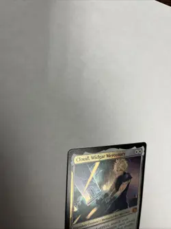 Cloud Midgar Mercenary Foil Card #0010 MTG - Image 4