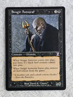 MTG Sengir Autocrat #45 Timeshifted (TSB) Magic Gathering Card Special NM - Image 1