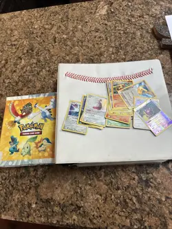 Binder Full of Pokeman/MLB Cards Vintage Collection - Image 1