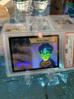 PSA 8 2001 WOTC Harry Potter Holo #8 Rare Hologram NM-MT Rookie Card - Image 3