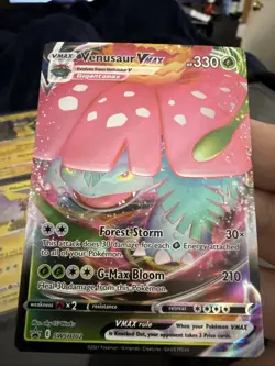 Venusaur VMAX SWSH102 SWSH: Sword & Shield Promo Cards Holo NM T198 - Image 1