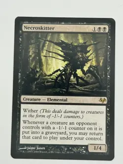 MTG Necroskitter black 38/180 Creature - Eventide - Image 1