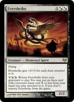 4x MTG Evershrike, Light Play, English Eventide - Image 1