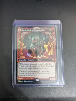 Birgi, God of Storytelling (Showcase) Kaldheim Foil mtg - Image 1