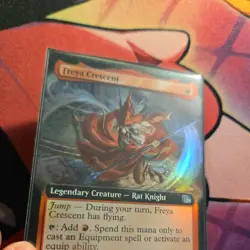 MTG - Freya Crescent (Extended Art) (0460) FINAL FANTASY NM Foil - Image 3