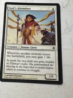 MTG Soul's Attendant, Rise of the Eldrazi, Heavily Played, English - Image 3