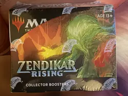 Magic: The Gathering Zendikar Rising Collector Booster Box New English Sealed - Image 1