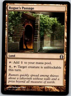 Magic the Gathering Rogue's Passage Return to Ravnica MTG Free Shipping! - Image 1