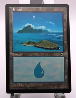 MTG Island (155) Portal Second Age Regular LP/NM - Image 1
