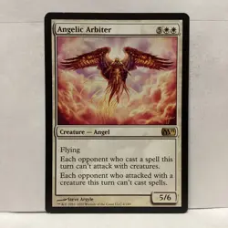 MTG Angelic Arbiter Magic: The Gathering Core Set 2011 (M11) Rare #4 - Image 1