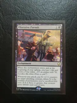 Obsessive Pursuit #112 Near Mint NM Avatar: The Last Airbender TLA Magic MTG - Image 1