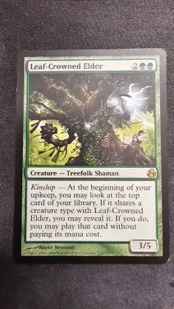 Leaf-Crowned Elder - Morningtide MP - MTG x2 - Image 1