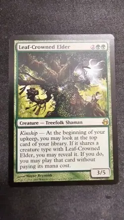 Leaf-Crowned Elder - Morningtide MP - MTG x2 - Image 3