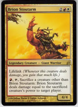 MTG Brion Stoutarm 246 Lorwyn R Normal NM - Image 1