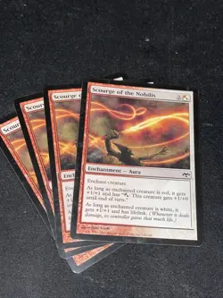 4 Scourge of the Nobilis - LP - Eventide - mtg - 4x x4 - Image 1