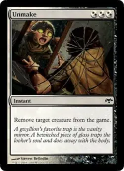 1x Unmake NM-Mint, English Eventide MTG Magic - Image 1