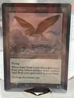 MTG -JUNK DIVER- RARE FOIL URZAS DESTINY NEAR MINT OR BETTER - Image 1
