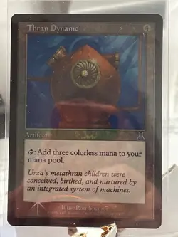 MTG -THRAN DYNAMO- FOIL FLAWLESS - Image 1