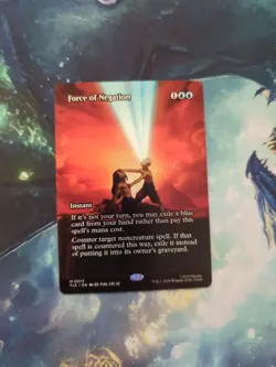 Magic The Gathering Avatar Force of Negation (Borderless) M0013 - Image 1
