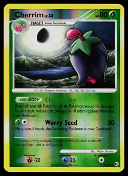 Pokemon Card - Cherrim Arceus 15/99 Rare Reverse Holo - Image 1