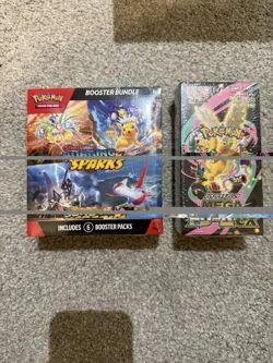Sealed Pokemon Mega Dream ex Japanese Booster Box + surging booster bundle - Image 1