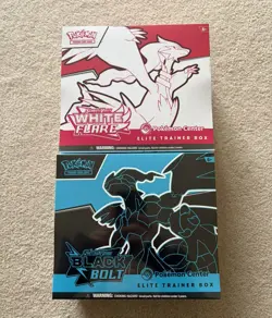 Pokemon Center Black Bolt & White Flare Elite Trainer Box ETB Set - Brand New - Image 1