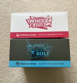 Pokemon Center Black Bolt & White Flare Elite Trainer Box ETB Set - Brand New - Image 5