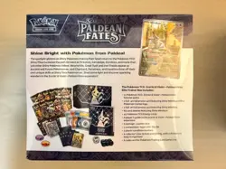 Pokemon Scarlet & Violet Pokemon Center Exclusive Paldean Fates ETB SEALED - Image 3
