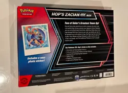 Pokemon TCG Hop’s Zacian ex Box Factory Sealed - Image 2