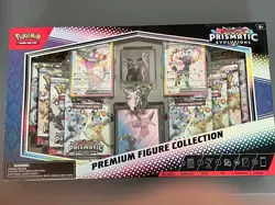 Pokemon Prismatic Evolutions Premium Figure Collection New Sealed In Hand ✔ - Image 1