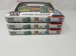 3x Pokemon TCG Scarlet & Violet 151 Poster Collection boxes Brand New/Sealed - Image 3