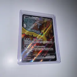 Pokemon TCG 1x Team Rocket's Moltres Ex - Destined Rivals - 208/182 NM - Image 1