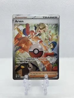 Arven 235/091 Paldean Fates Special Illustration Rare Pokemon TCG - NM - Image 1