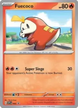 Pokemon Scarlet & Violet Base Set Promo Holo Fuecoco SVP002 - Image 1