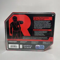 Destined Rivals Team Rocket Tin (Persian ex) - Sealed New - Pokemon TCG - Image 2