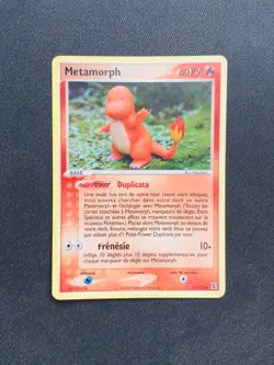 Carte Pokemon Metamorph 37/113 Salameche Ex Especes Delta Bloc Ex Near Mint NM - Image 1