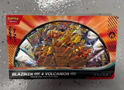 Pokemon TCG: Blaziken ex & Volcanion ex Premium Collection 2025 Amazon Exclusive - Image 1