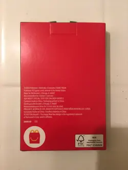 2022 McDonald’s Pokemon Match Battle Growlithe Box - Image 2