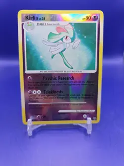 2007 Pokemon, D&P Secret Wonders, #53/132 Kirlia, Reverse Holo Uncommon - Image 1