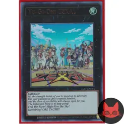 Yugioh Yu-Gi-Oh! ZEXAL LART-EN054 Ultra Rare NM - Image 1