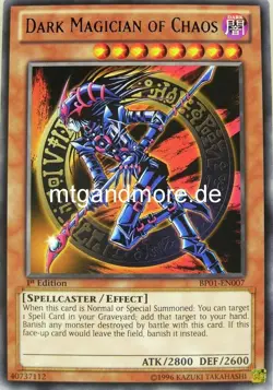 Yu-Gi-Oh 1x Dark Magician of Chaos - - - BP01 - Battle Pack Epic Dawn englisch - Image 1