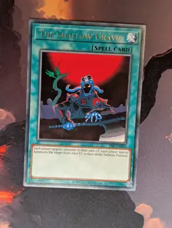 Yugioh The Shallow Grave PSV-EN036 Rare - 25th Anniversary - Image 1