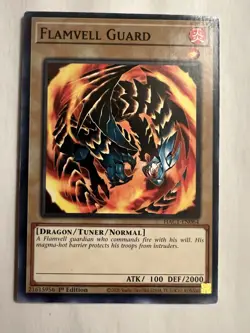 Yu-Gi-Oh! Flamvell Guard Common HAC1-EN064 1st Edition Hidden Arsenal NM - Image 1