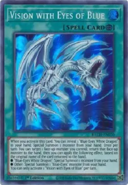 Vision with Eyes of Blue - BACH-EN050 - Super Rare 1st Edition - Yugioh - Image 1